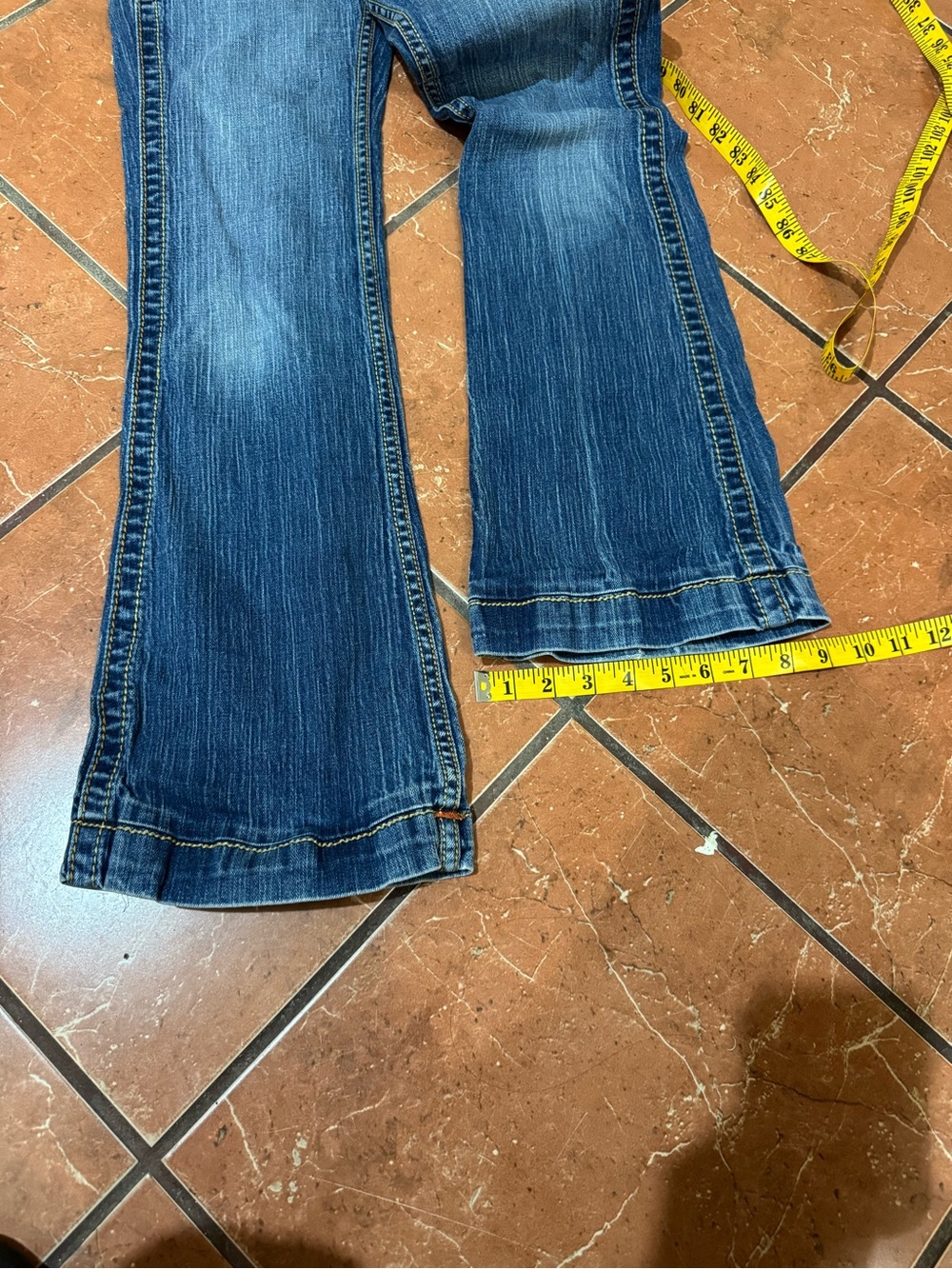 True Religion Billy Bootcut Jeans Women’s Size 28 Medium Wash Y2K Made in USA - Picture 7 of 8